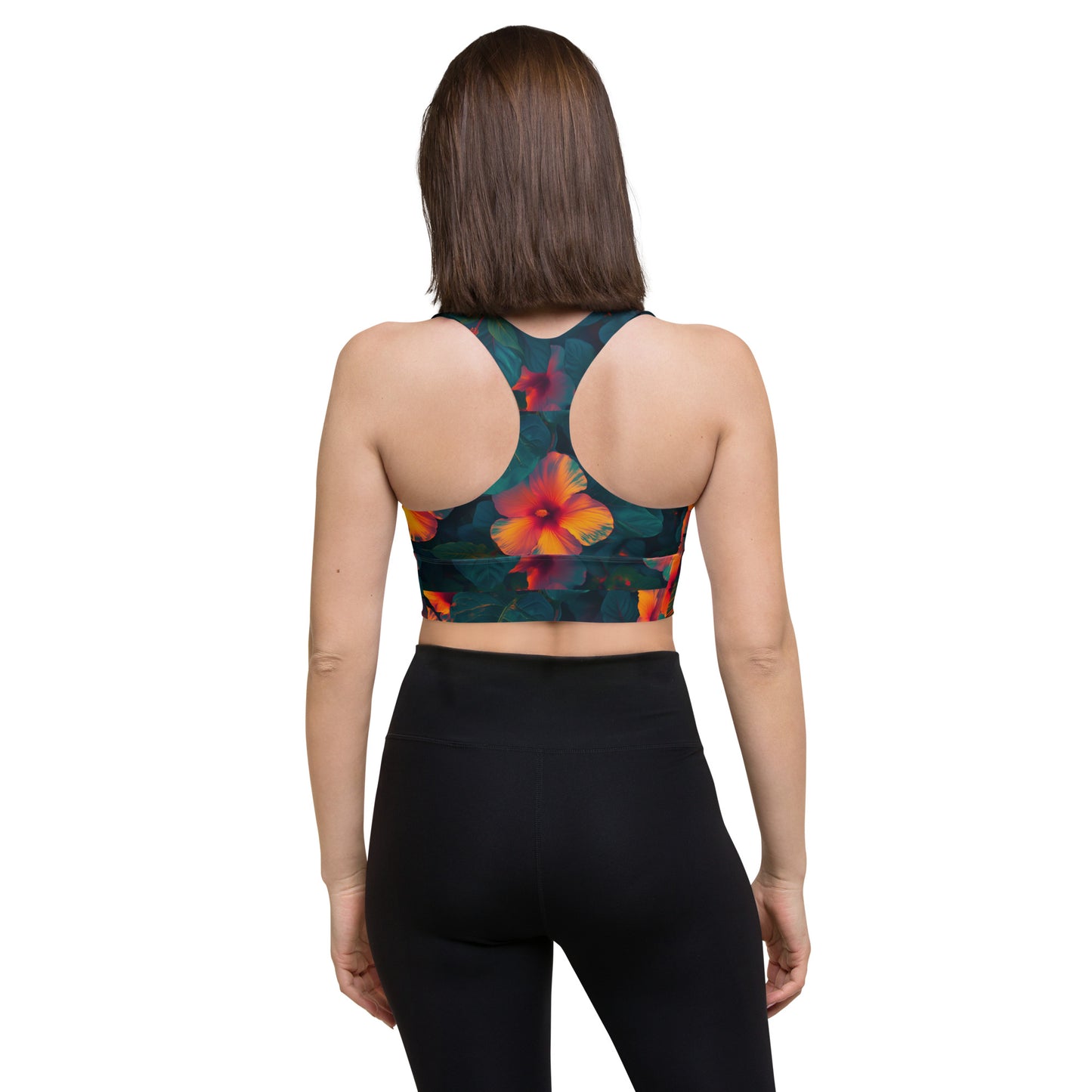 Longline sports bra