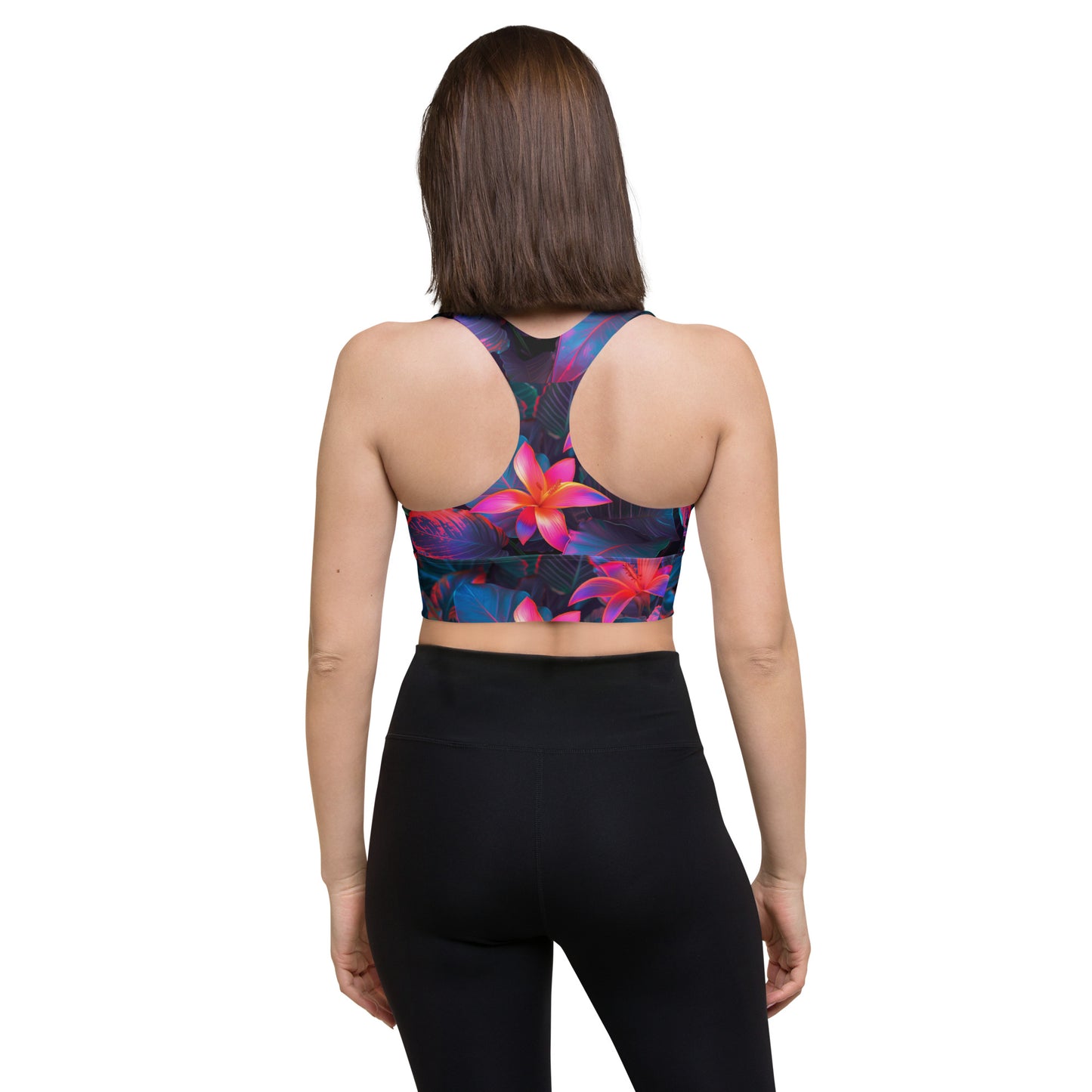 Longline sports bra