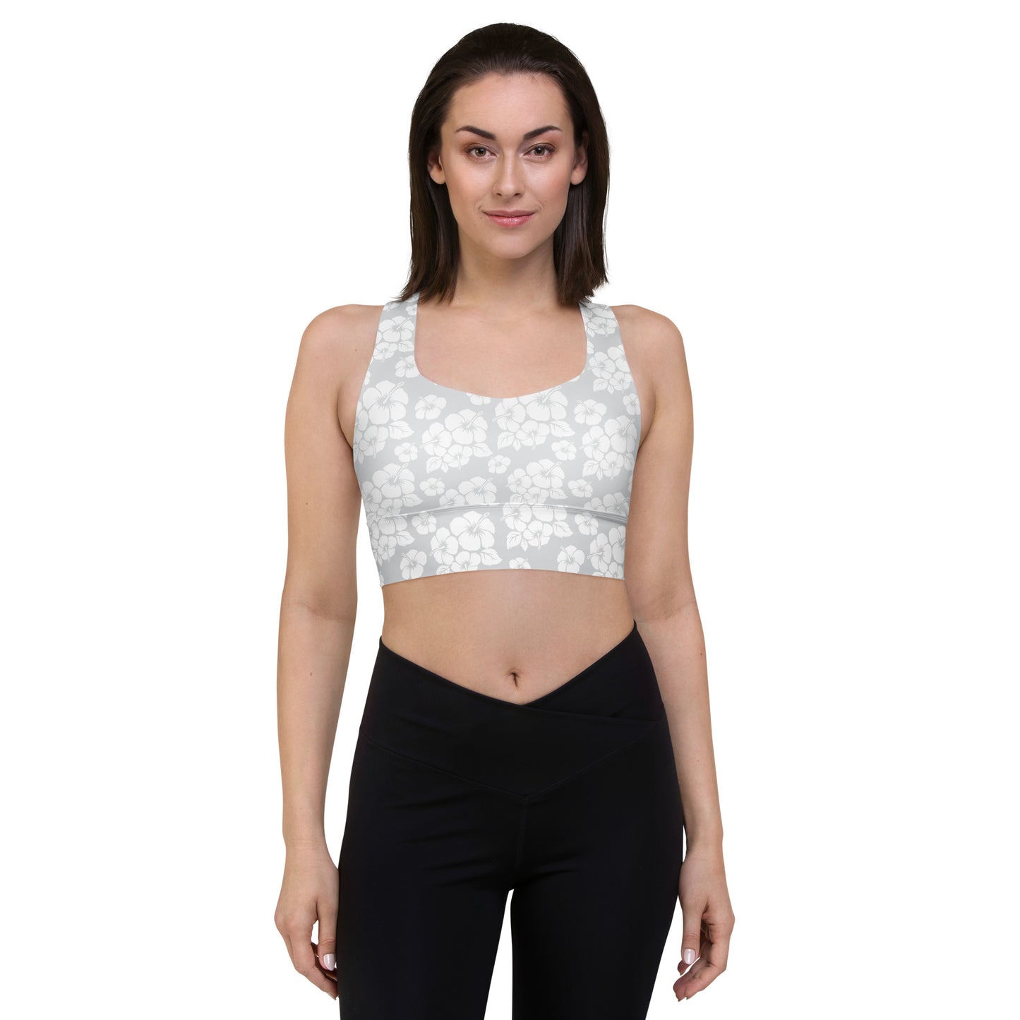 Longline sports bra