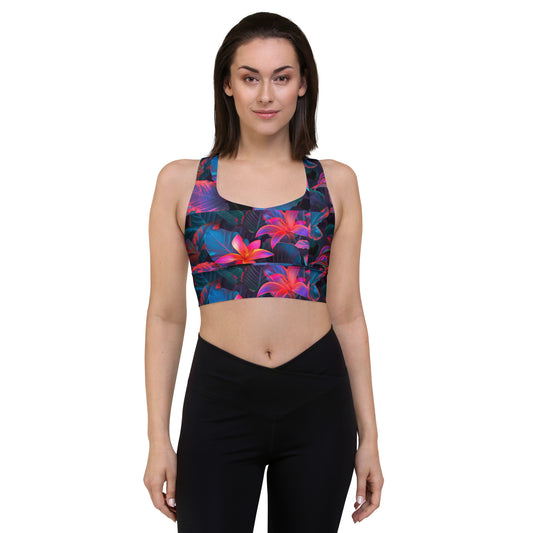 Longline sports bra