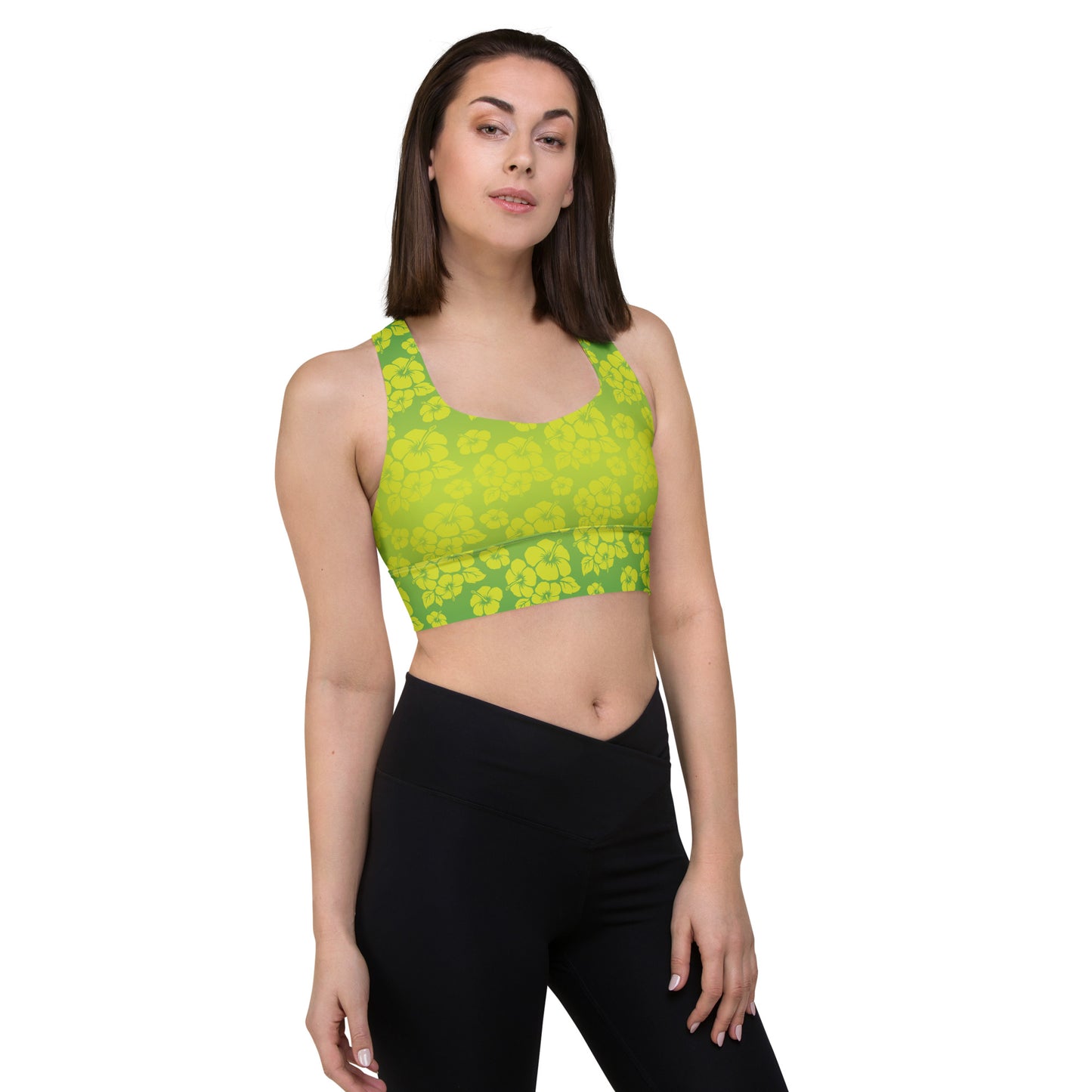 Longline sports bra