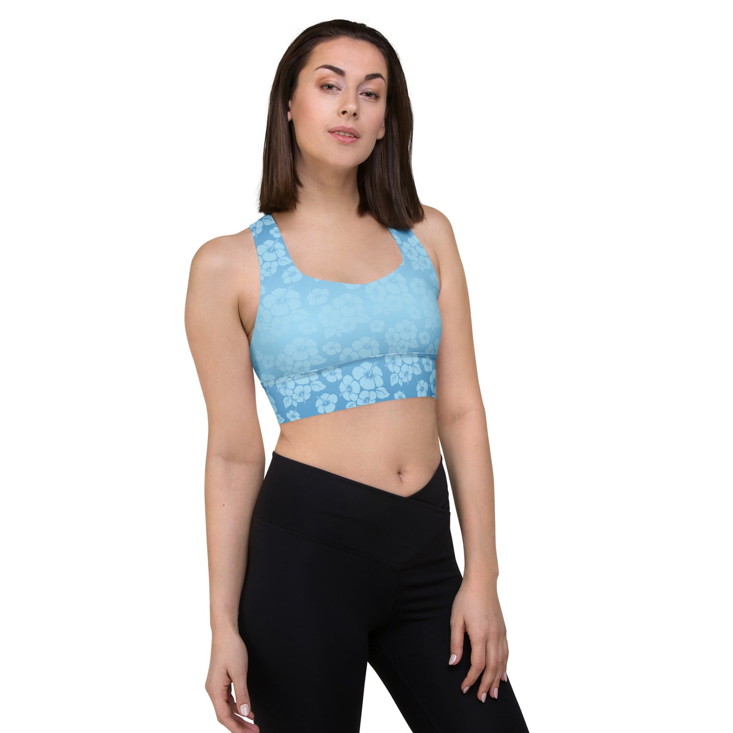 Longline sports bra