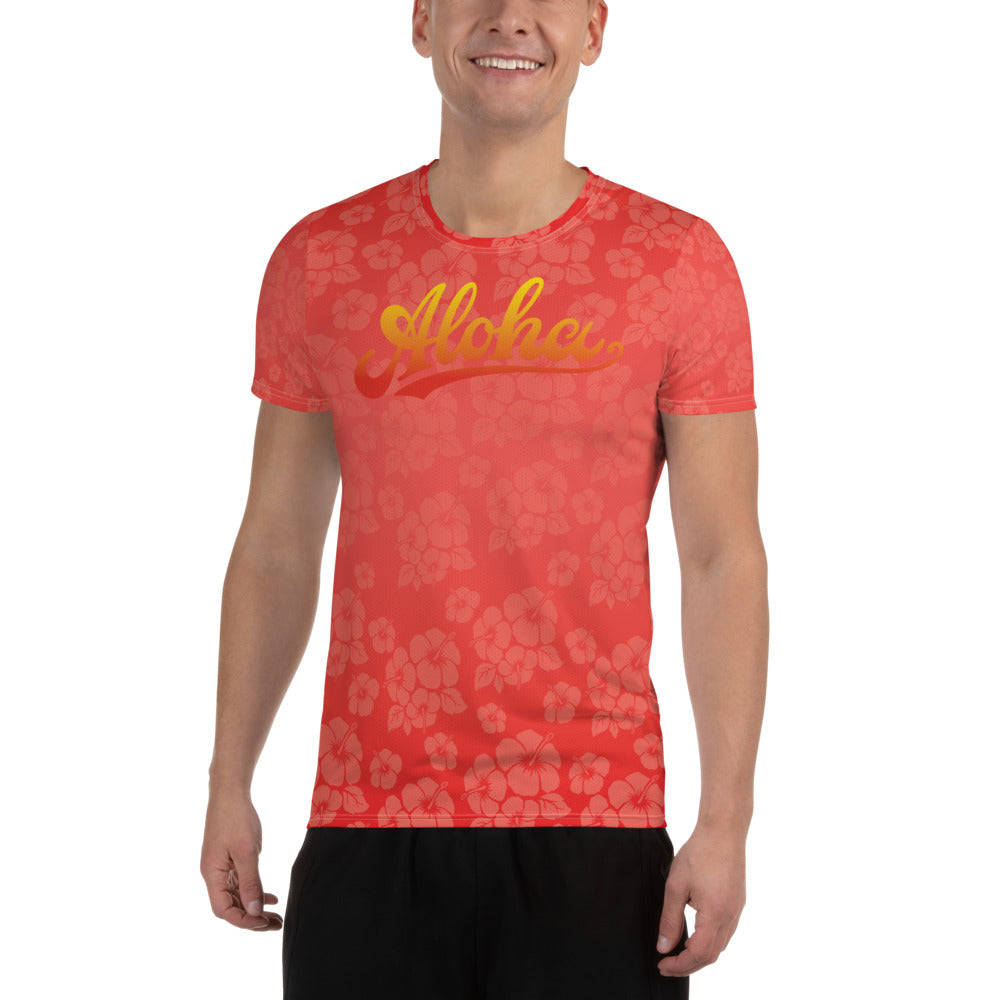 All-Over Print Men's Athletic T-shirt